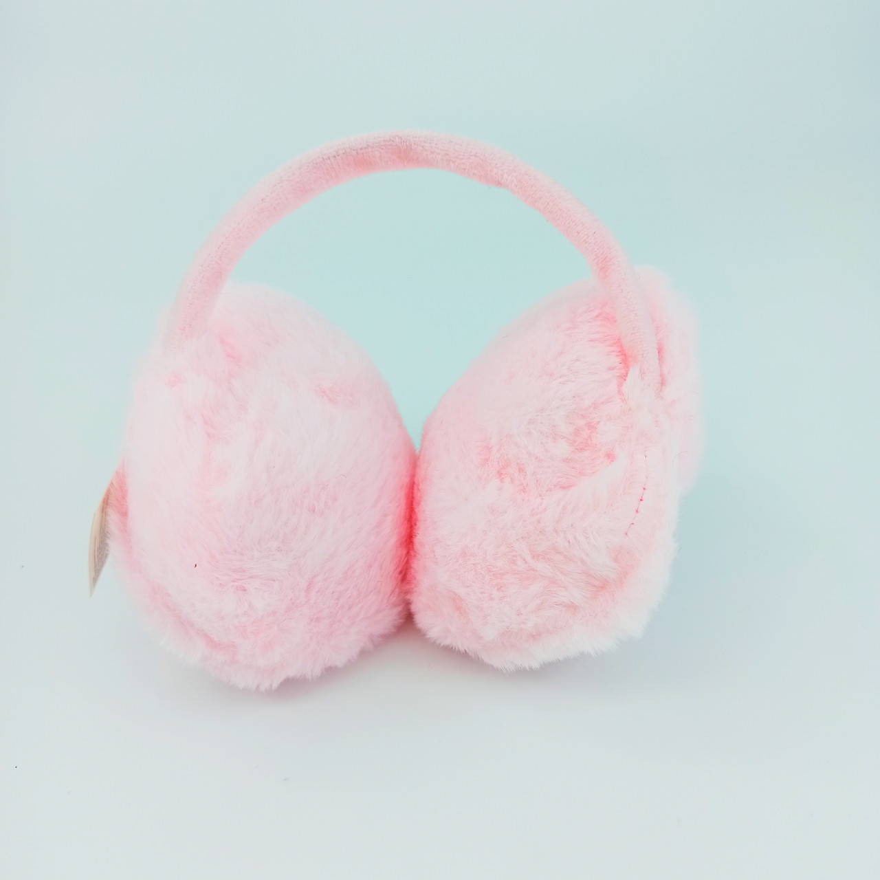 

Наушники Pads (ушки) накладки меховые розовые