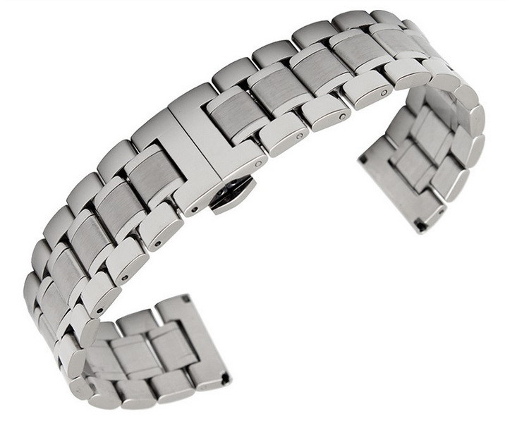 

Браслет для часов Watch Band Нержавеющая сталь / литой / матовый/глянец 24 мм