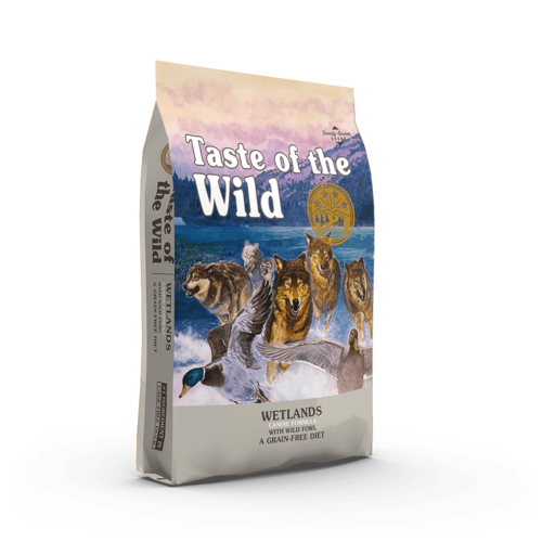 

Сухой корм для взрослых собак с уткой и перепелами Wetlands Canine Formula 2 кг Taste of the wild BGL-TW-01