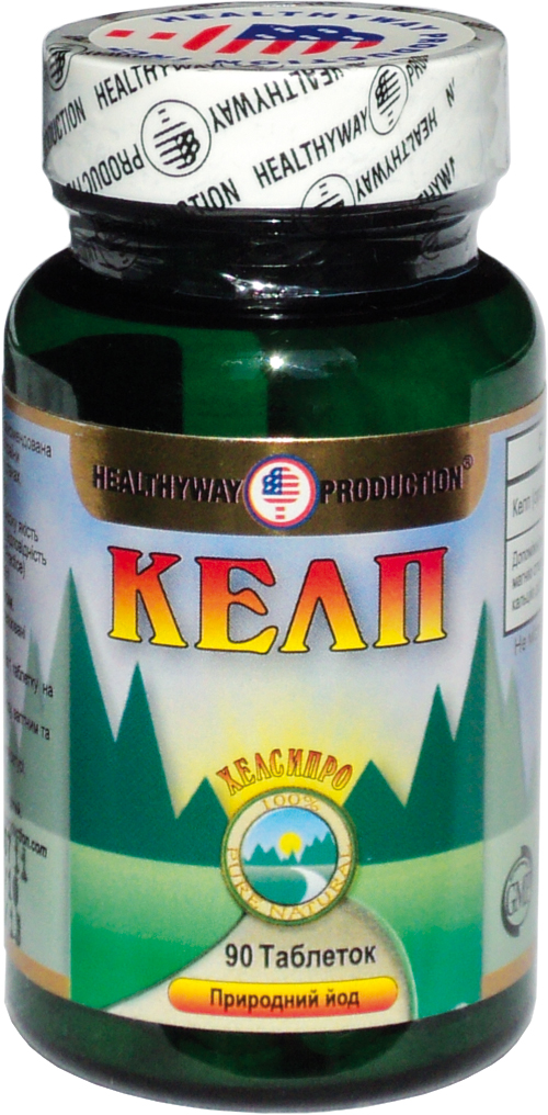 

Витаминно-минеральный комплекс Healthyway Production Келп 90 капсул (616659000478)