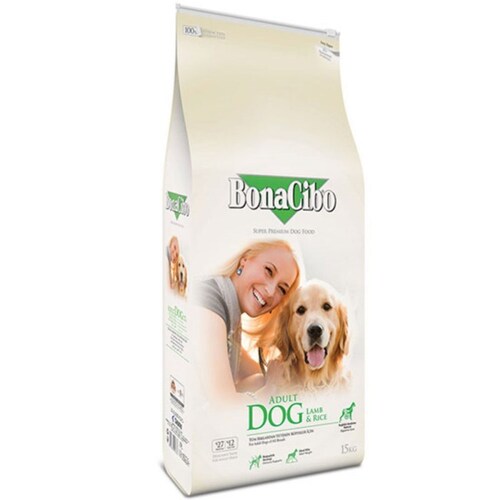 

Сухой корм для взрослых собак всех пород с ягненком и рисом BonaCibo Adult Dog Lamb&Rice 15 кг BonaCibo BGL-BC-17
