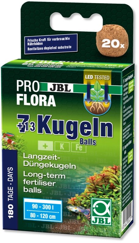 

Глиняные шарики JBL Proflora 7+13 Balls для аквариумных растений 20 шт