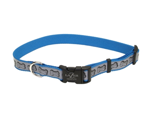 

Ошейник светоотражающий для собак Lazer Brite Reflective дл. 30-46 см - ш. 1.6 см Coastal BGL-CS-322