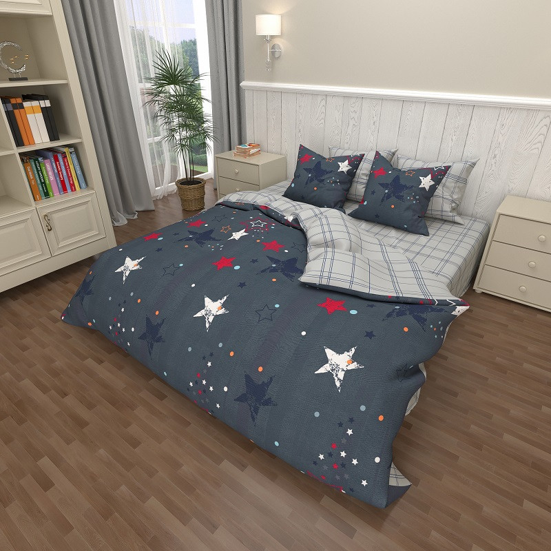 

Комплект постельного белья Krispol двуспальный GOLD LUX 180*220(420.1576877)