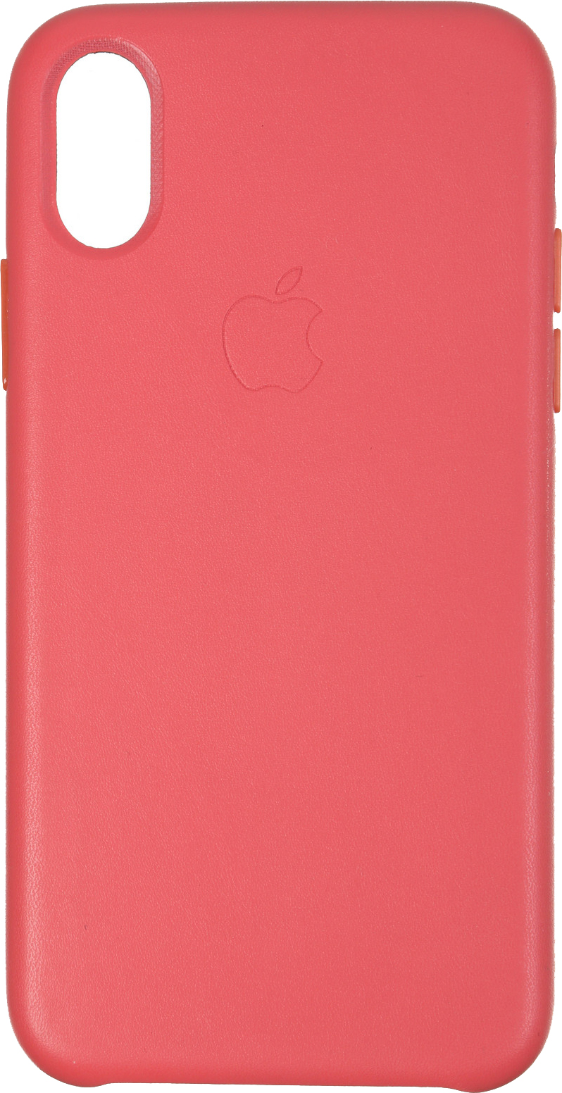 

Панель Armorstandart Leather Case для Apple iPhone XS/X Peony Pink