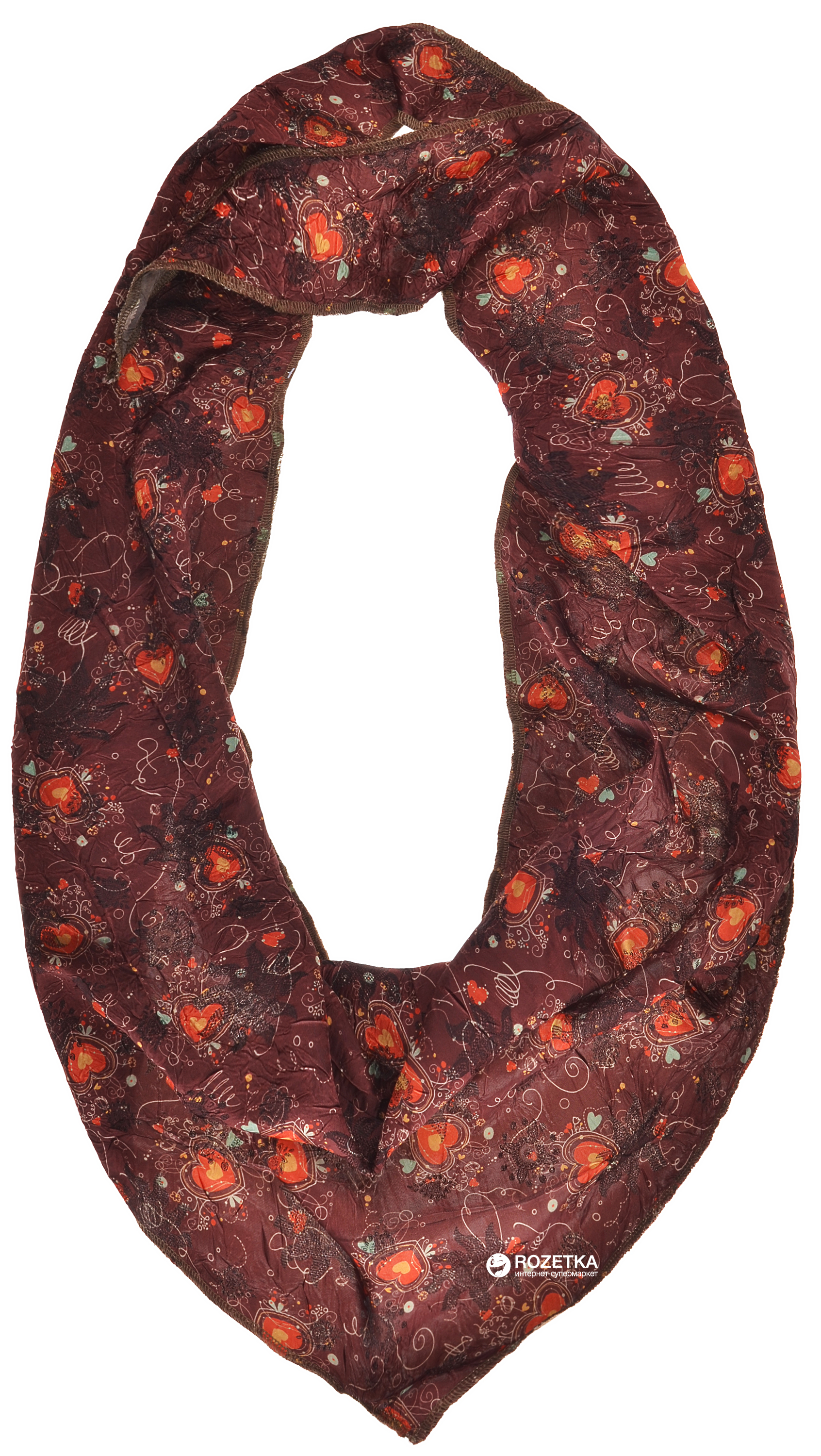 

Платок Smile 7847  Коричневый, Платок Smile 7847 One size Коричневый