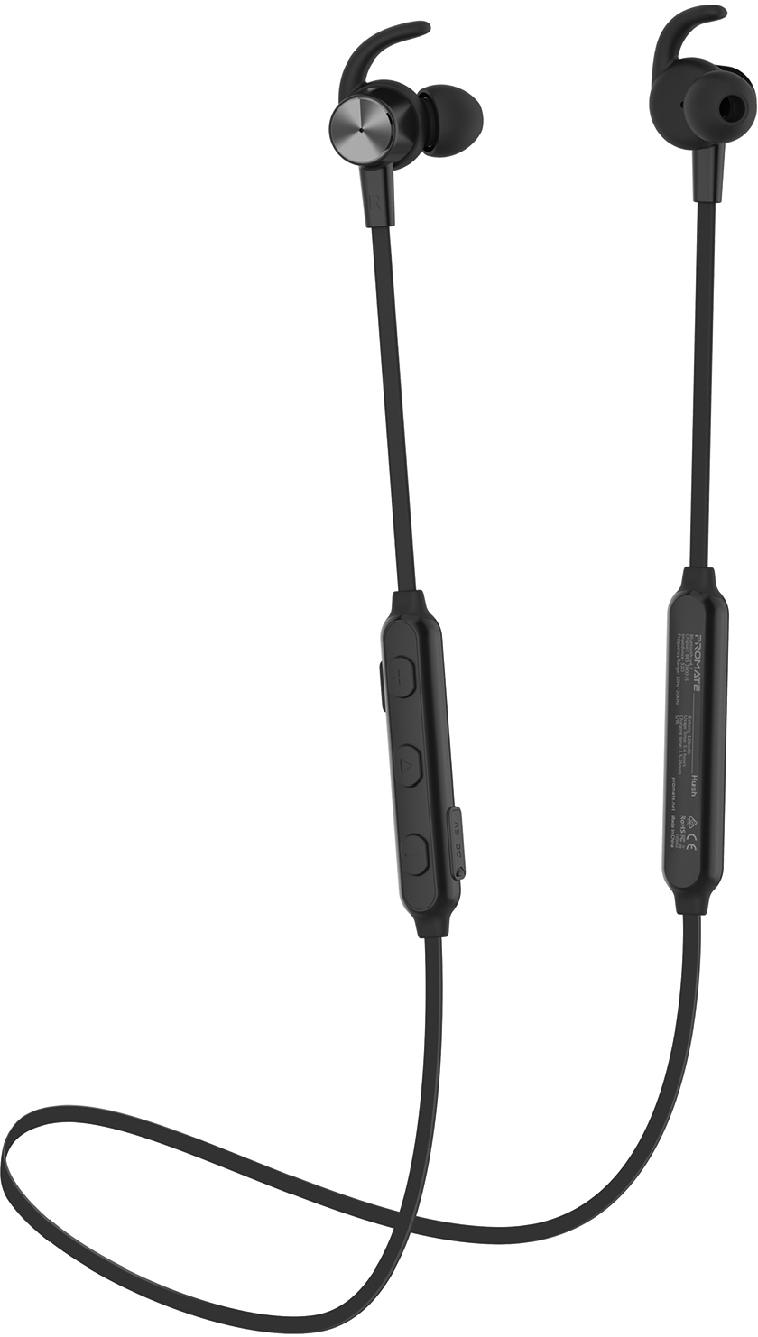 

Наушники Promate Hush ANC IPX4 Black (hush.black)