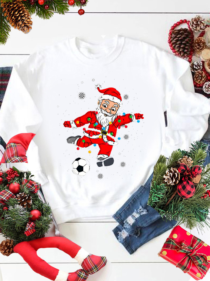 

Свитшот Love&Live Crazy Santa LLP01376 134 см Белый