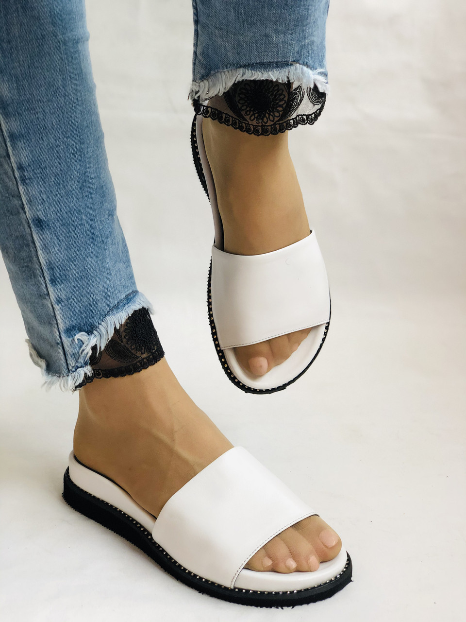 

Женские шлёпанцы Evromoda 37 Белый 2203