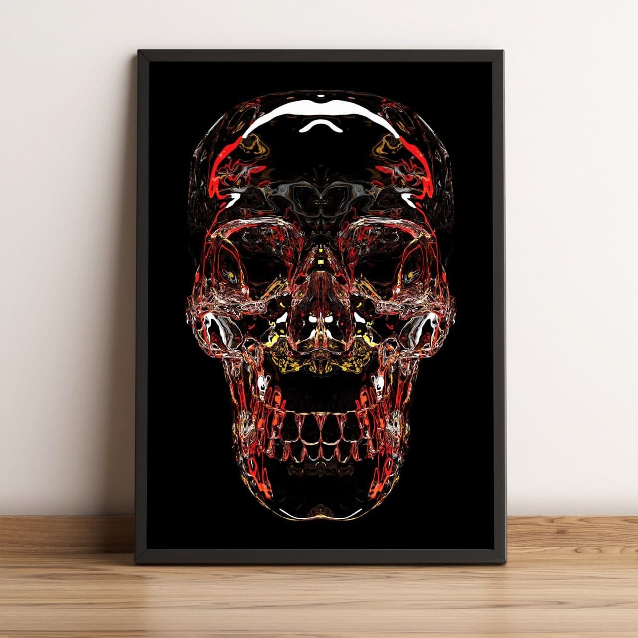 

Постер HELLO Posters Череп 001 50х70 см в рамке