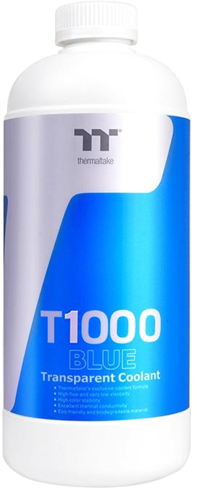 

Охлаждающая жидкость Thermaltake T1000 Coolant – Blue (CL-W245-OS00BU-A)