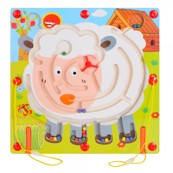 

Деревянная игрушка Лабиринт Bambi MD 1827-7 (IN09464)