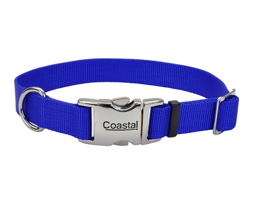 

Ошейник для собак синий Titan Buckle дл. 36-51 см - ш. 2 см Coastal BGL-CS-600