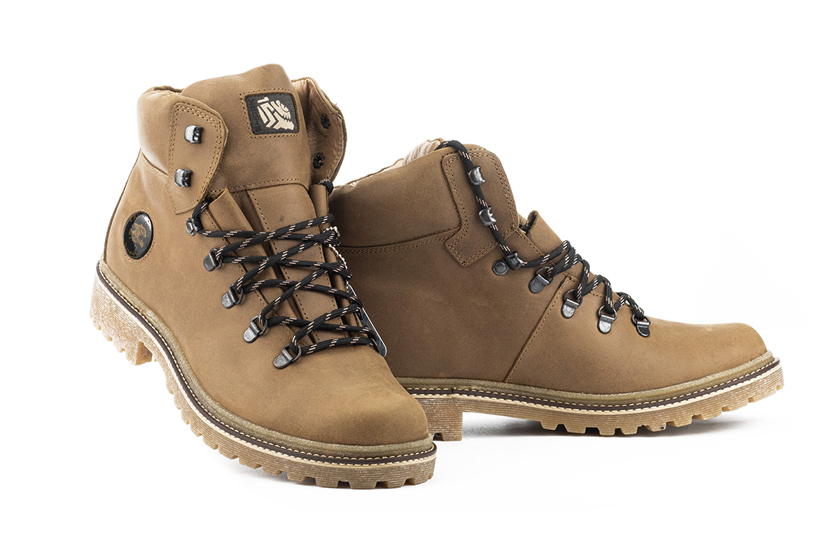 

Мужские ботинки кожаные зимние оливковые Shark размер 44 FV_000157