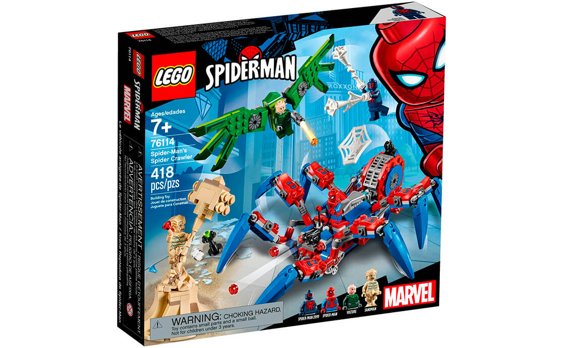 

Конструктор LEGO Всюдихід Людини-Павука 418 деталей (76114)
