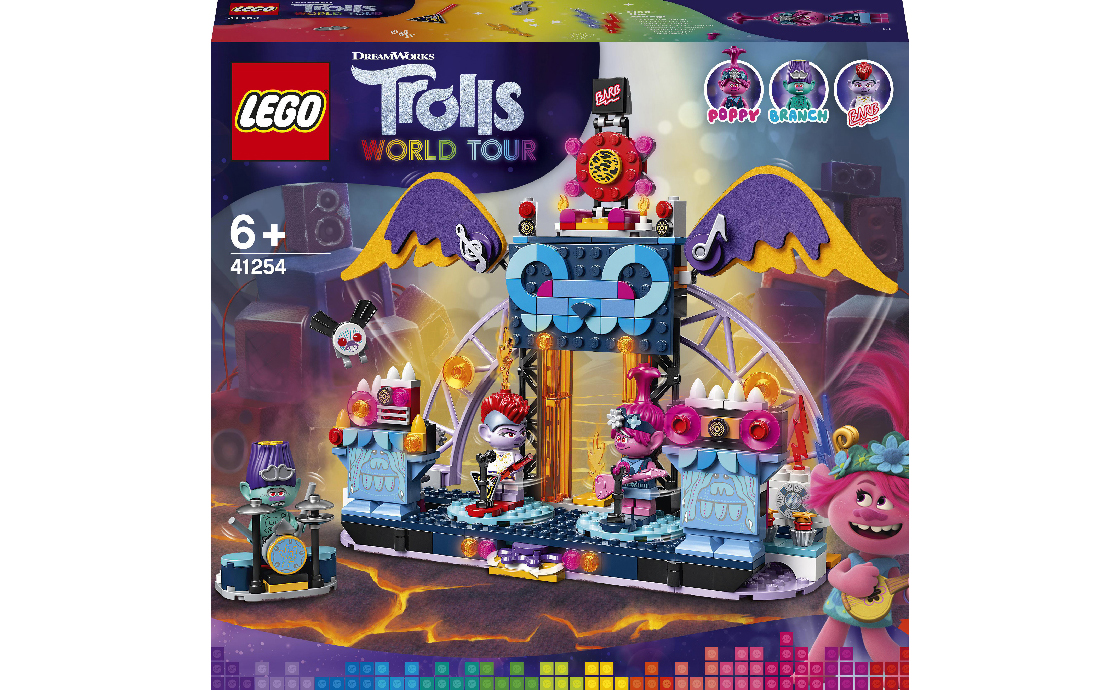 

Конструктор LEGO Концерт в місті Рок-на-Вулкані 387 деталей (41254)