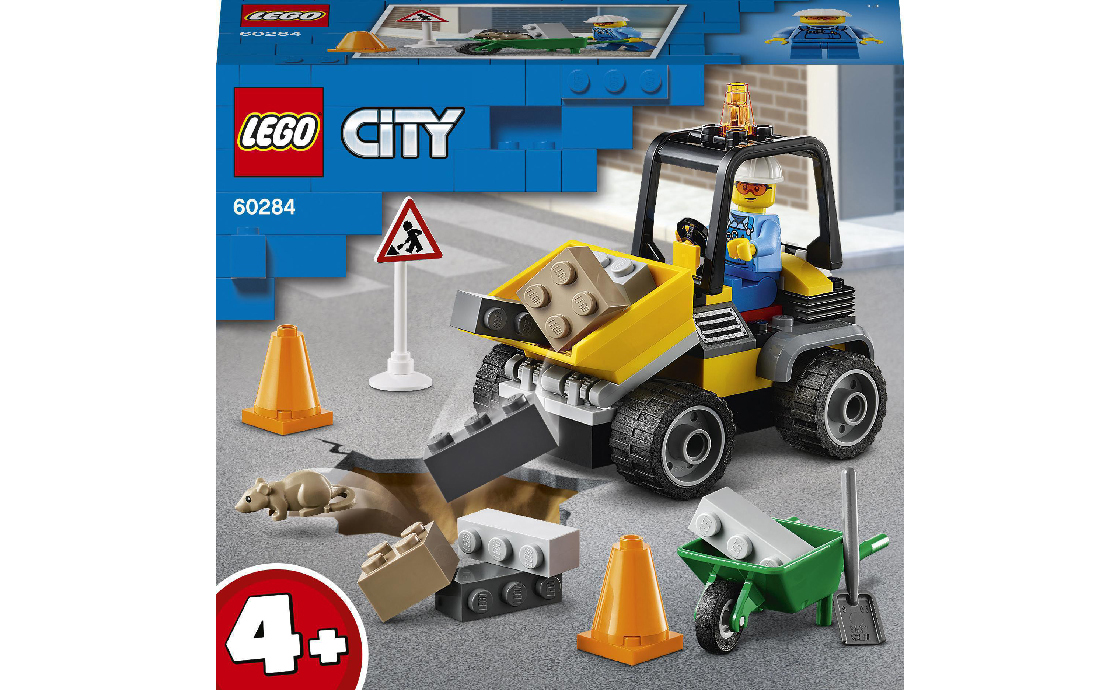 

Lego City Автомобиль для дорожных работ 60284