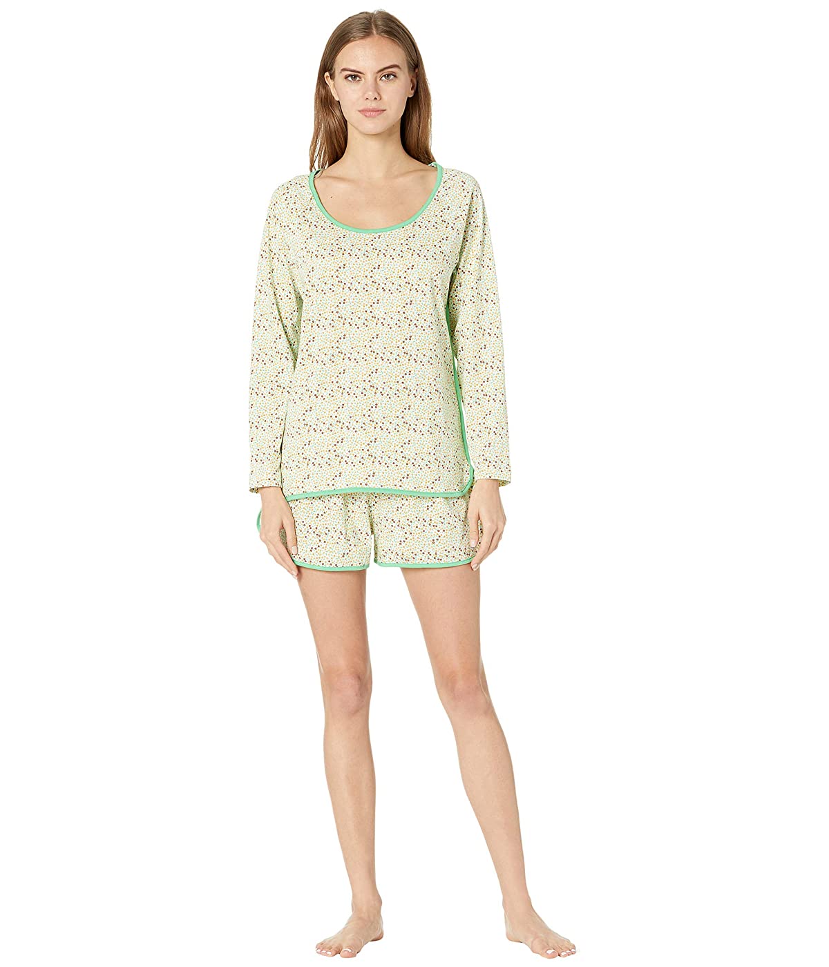 

Пижама Cosabella Florida Print Long Sleeve Top Boxer PJ Set Vino Floral/Menta,  (42, Пижама Cosabella Florida Print Long Sleeve Top Boxer PJ Set Vino Floral/Menta, XS (42)