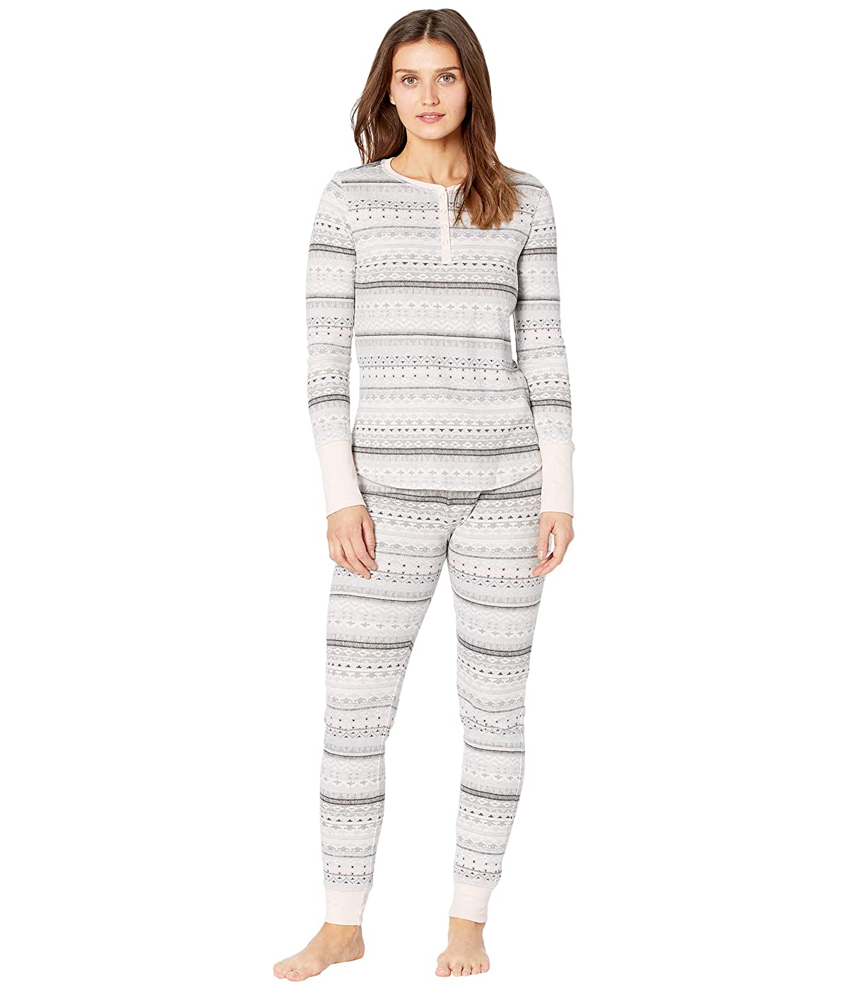 

Пижама Splendid Cozy Thermal PJ Set Fireside Fairisle/Grey,  (44, Пижама Splendid Cozy Thermal PJ Set Fireside Fairisle/Grey, S (44)