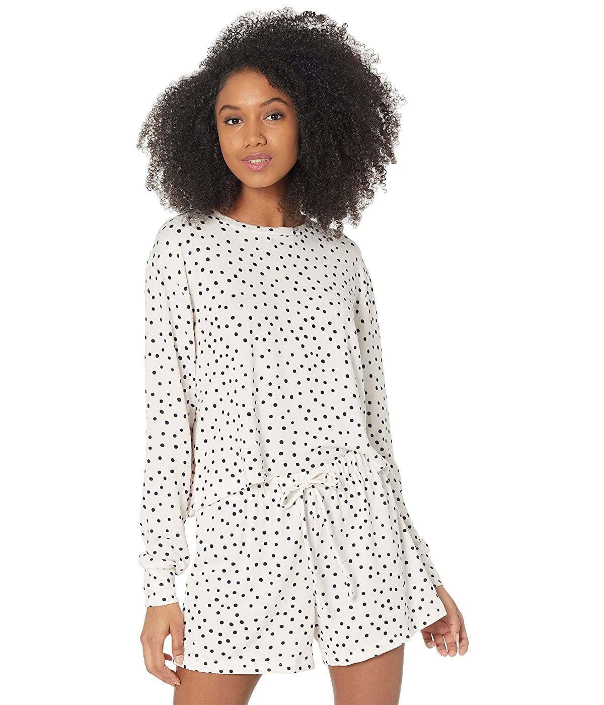 

Пижама Catherine Malandrino Pullover & Short Lounge Set Crystal Pink,  (44, Пижама Catherine Malandrino Pullover & Short Lounge Set Crystal Pink, S (44)