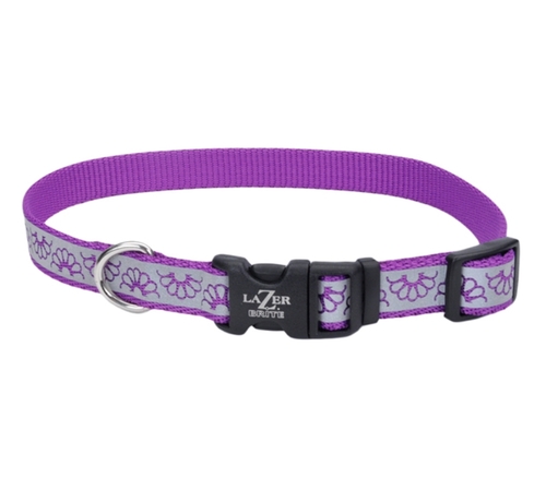 

Ошейник светоотражающий для собак Lazer Brite Reflective дл. 30-46 см - ш. 1.6 см Coastal BGL-CS-333