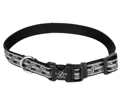 

Ошейник светоотражающий для собак Lazer Brite Reflective дл. 20-30 см - ш. 1 см Coastal BGL-CS-334