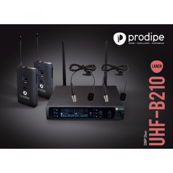 

Радіосистема Prodipe UHF B210 DSP Lavalier Duo