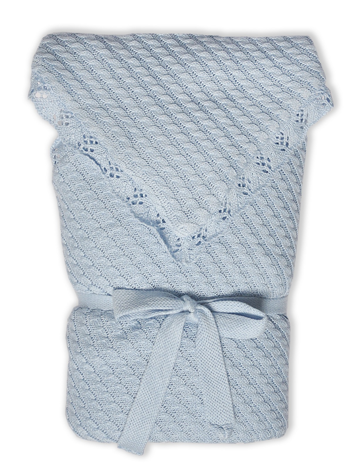 

Простиральце дитяче 100*100 Mari-Knit 0782 100-100 голубой 67324