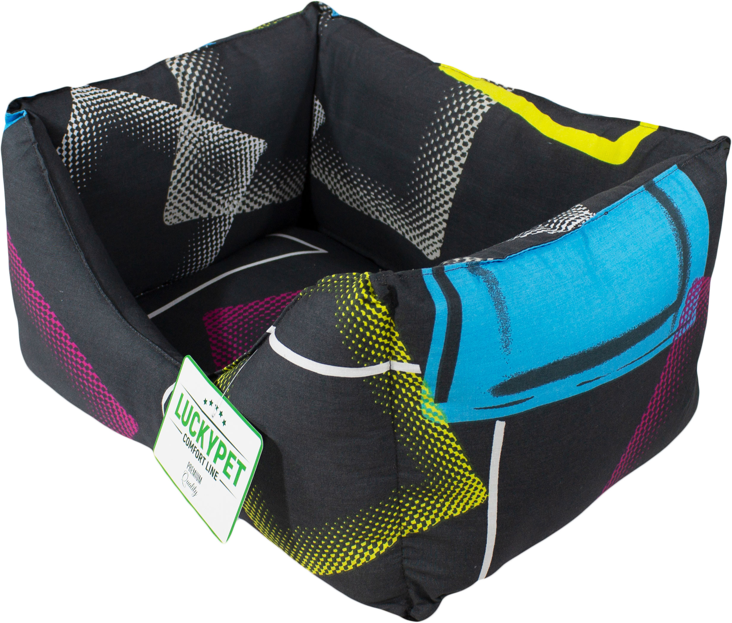 

Лежак для собак и кошек Lucky pet Рей №1 30x40x21 см Геометрия