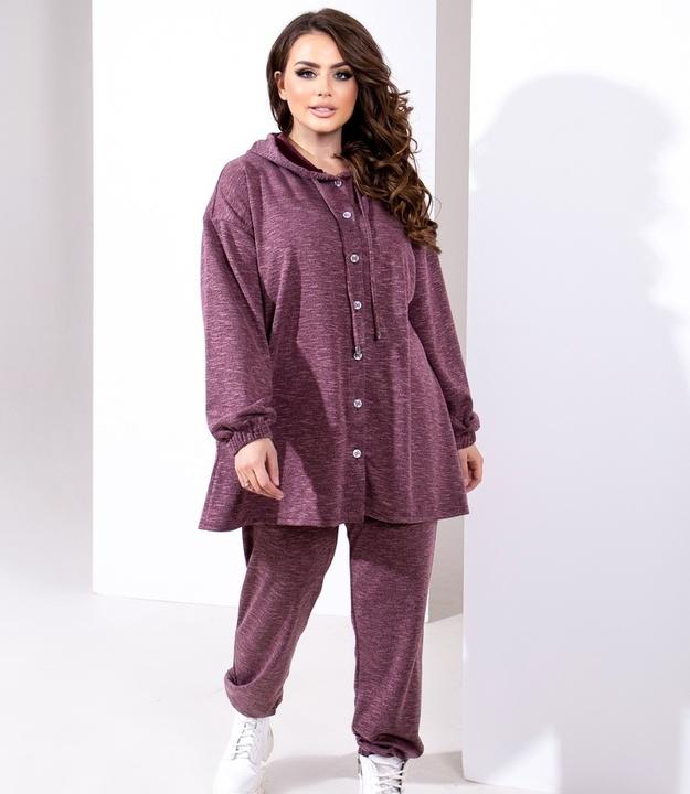 

Спортивный костюм G&M k-86945 - Размер цвет марсала, Спортивный костюм G&M k-86945 56-58 Размер цвет марсала
