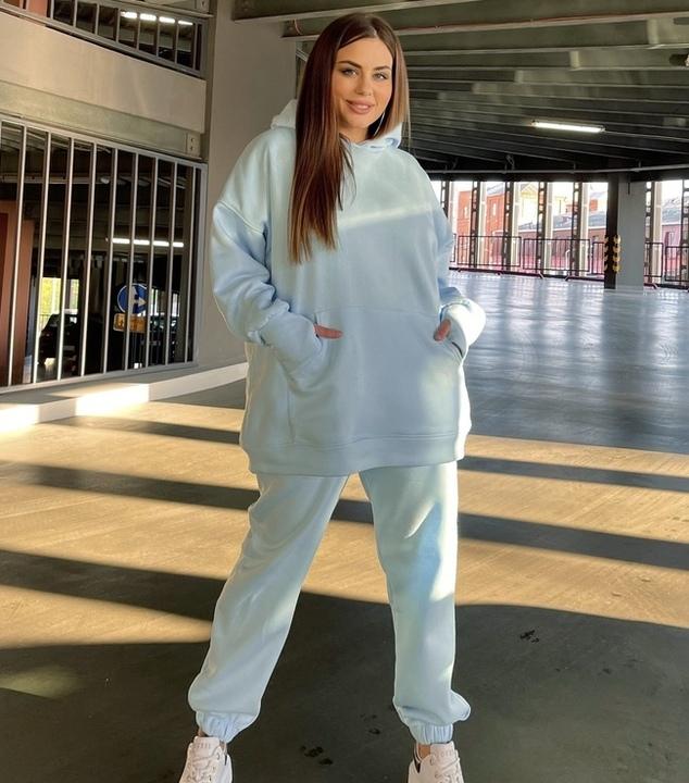 

Спортивный костюм G&M k-86557 - Размер цвет голубой, Спортивный костюм G&M k-86557 48-52 Размер цвет голубой