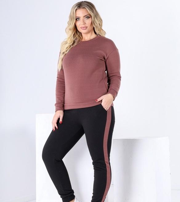 

Спортивный костюм G&M k-86127 - Размер цвет мокко, Спортивный костюм G&M k-86127 58-60 Размер цвет мокко