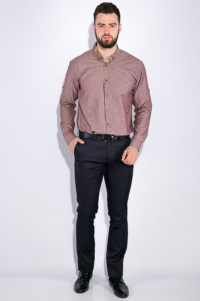 

Рубашка мужская, однотонная 511F011-1 (Каштановый) ToS  Размер цвет Каштановый, Рубашка мужская, однотонная 511F011-1 (Каштановый) ToS XS Размер цвет Каштановый