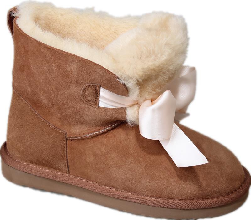 

Угги Классические мини Gita Bow Mini Сhestnut 1098360 ореховый 40 (US9)