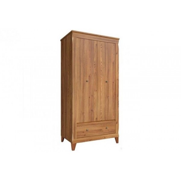 

Шкаф распашной Граф SZF2D1S/1020*2020*630 (двухдверный) из ДСП цвет Орех Верона Gerbor Holding