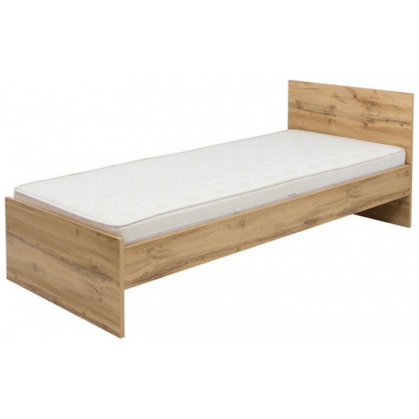 

Кровать Злата LOZ_90/950*805*2045 (90*200) из ДСП цвет Дуб тахо /белый Gerbor Holding