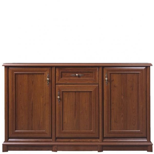

Комод Соната 3D1S/1535*450*905 (трехдверный) из ДСП и МДФ цвет Каштан Gerbor Holding
