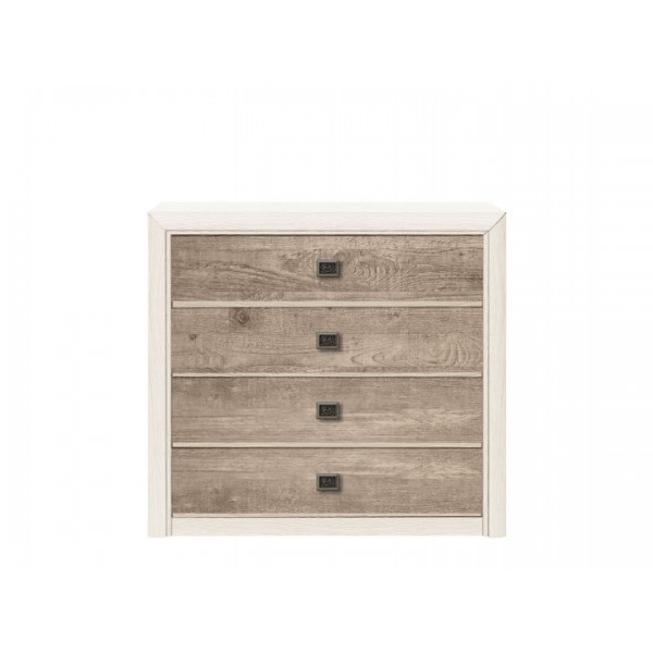 

Комод Коен 2 KOM4S/1035*930*400 из ДСП цвет Сосна аризона/дуб корабельный Gerbor Holding