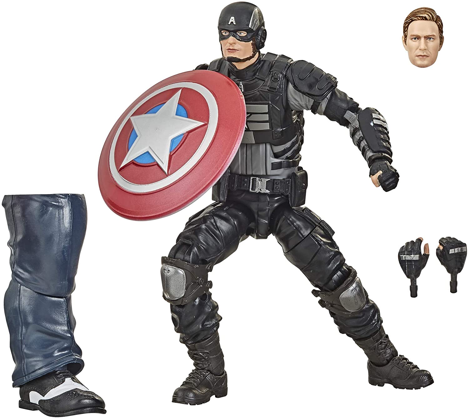 

Фигурка Стелс Капитан Америка Серия Легенды Marvel Legends Series Marvel s Stealth Captain America Baf Joe Fixit Hasbro E9977