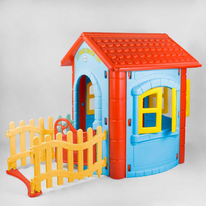 

Игровой домик Pilsan Magic House Pilsan 06-194 синий с красным