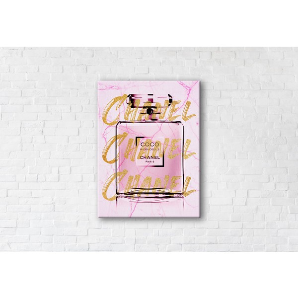 

Картина на холсте Coco Mademoiselle Gold 75x100см Franklin