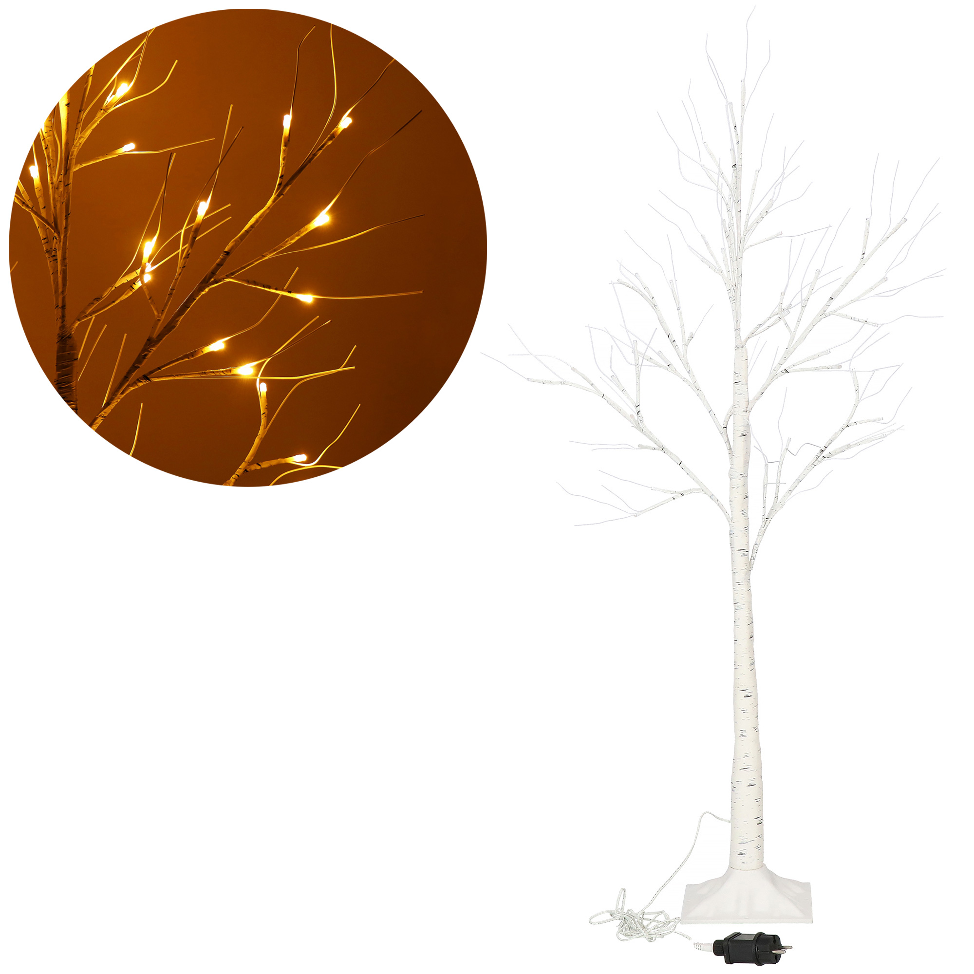 

Светодиодное дерево Springos 210 см 144 LED CL0953 Warm White