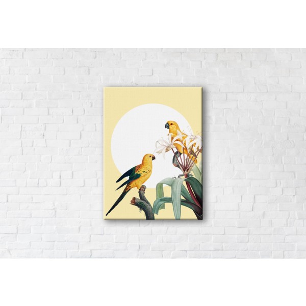 

Картина на холсте Parrots 50x65см Franklin