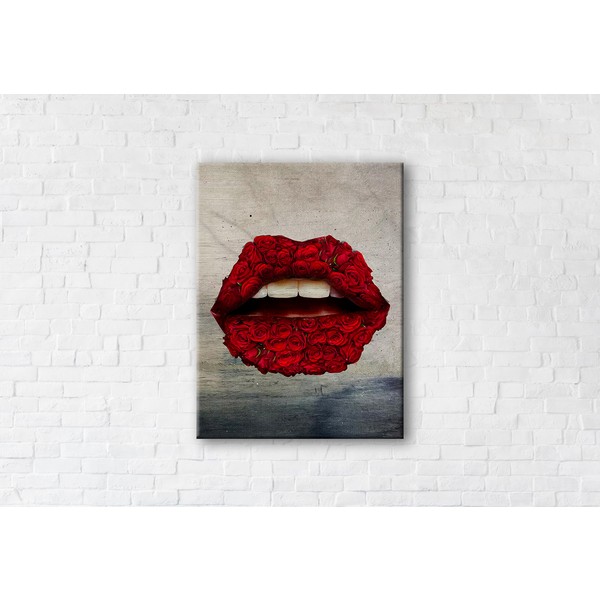 

Картина на холсте Rose Lips 90x120см Franklin