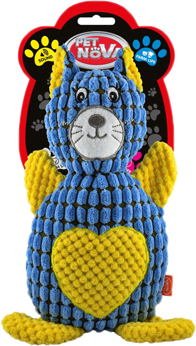 

Игрушка для собак Pet Nova Синий Кот 28 см (PLU-CAT-BLUE) (5903031444438)