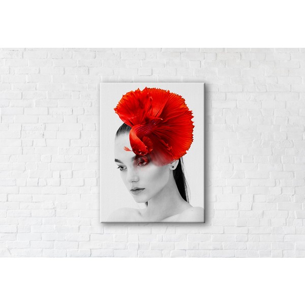 

Картина на холсте Betta Fish 90x120см Franklin