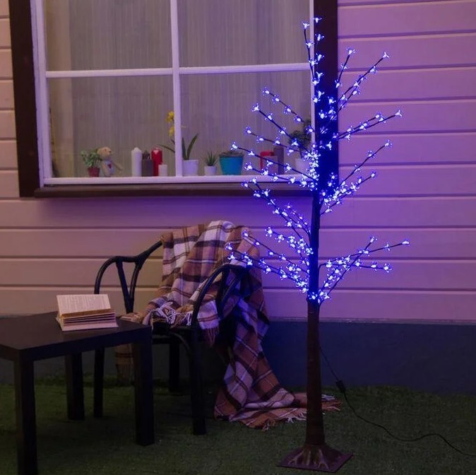 

Дерево Светодиодное Гирлянда 215 LED 1.5 м Синий