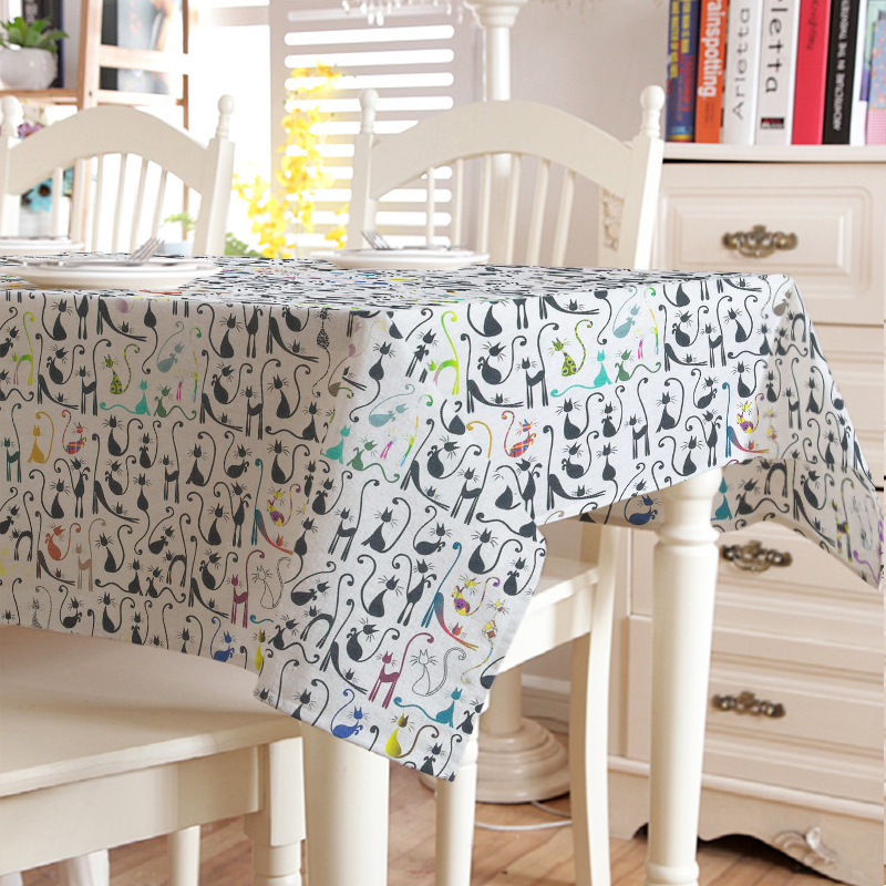 

Скатерть с акриловым покрытием Time Textile Cats Разноцветный TT142722 100x140