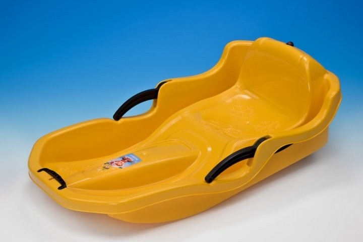 

Санки пластиковые с ручными тормозами Marmat SpeedBob Yellow (52336346234)