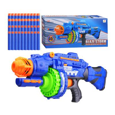 

Автомат с мягкими пулями на батарейках Blaze Storm Zecong Toys ZC 7051